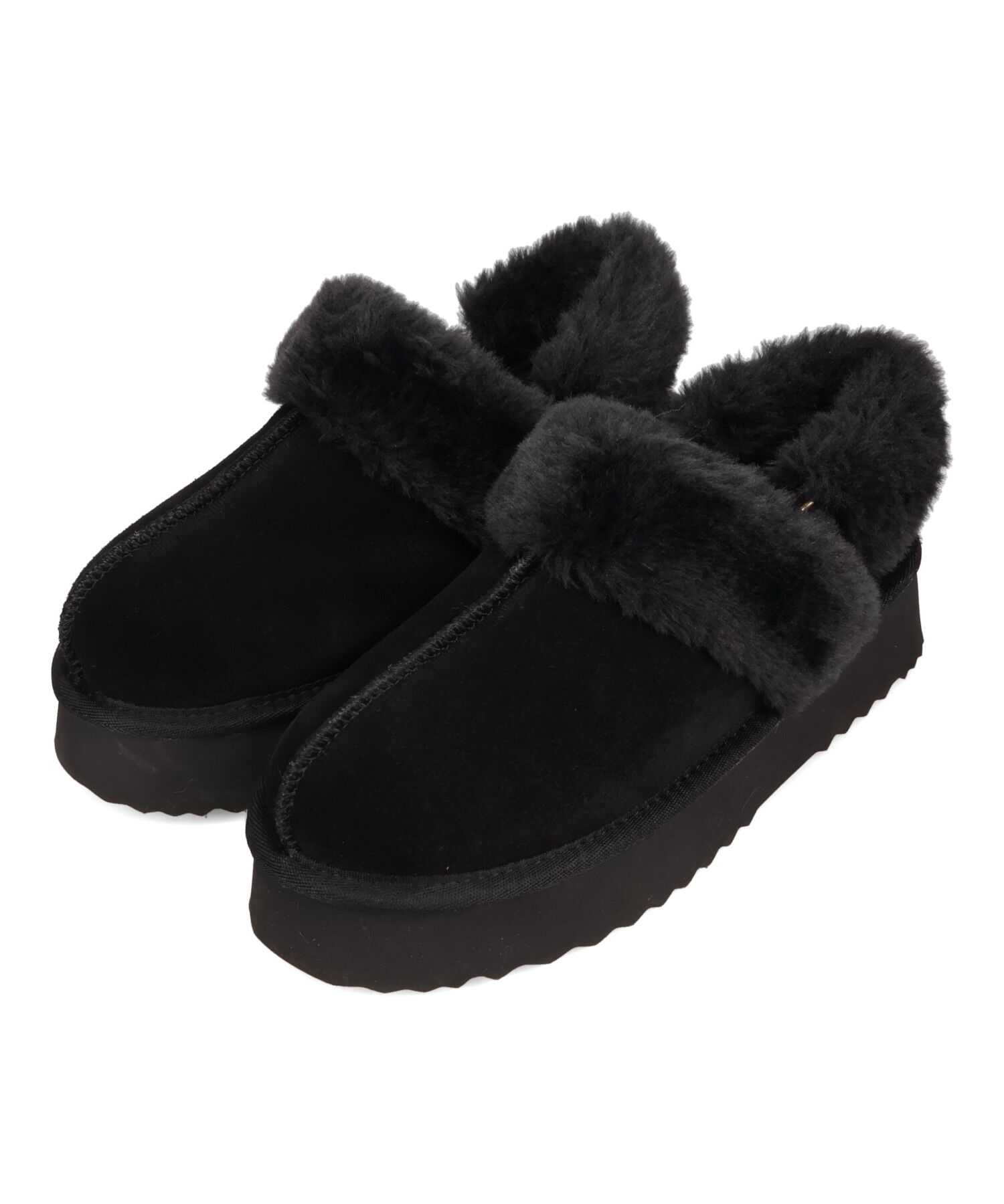 ORiental TRaffic「【 厚底 】 ムートン 2way サンダル /51320 防寒」|サンダル|