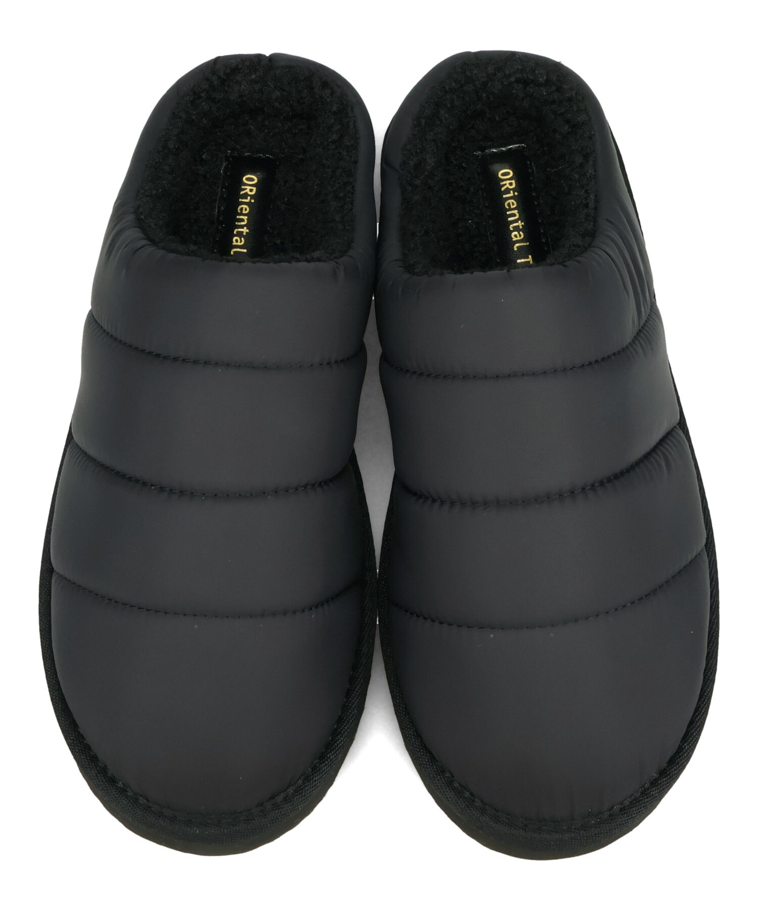 ORiental TRaffic「【WEB限定】パデット 裏起毛 サボ /55303 ボア 撥水 防寒」|サンダル|