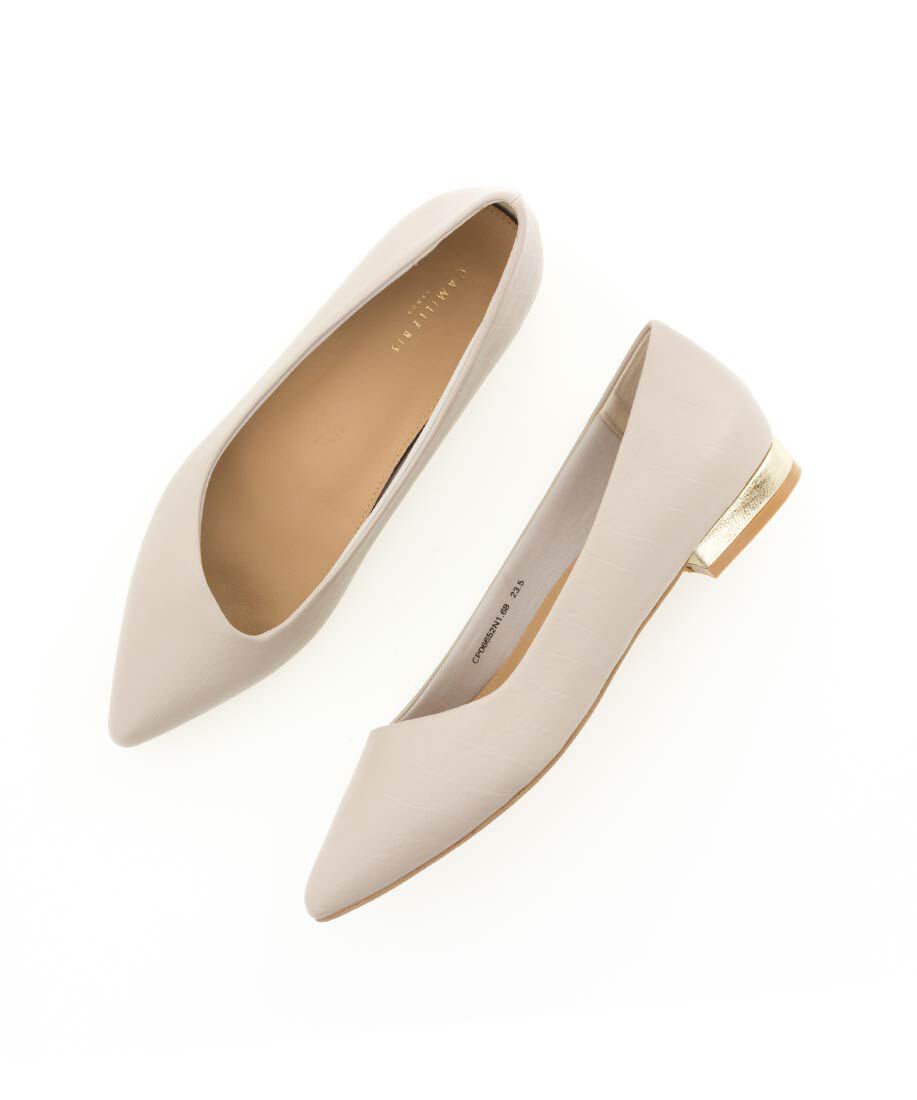  「ポインテッドトゥローヒールパンプス」|パンプス|