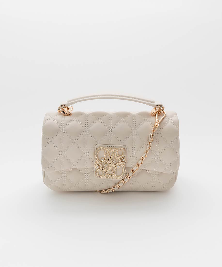  「2WAY モノグラムビジューキルティングバック」|ショルダー・メッセンジャー|