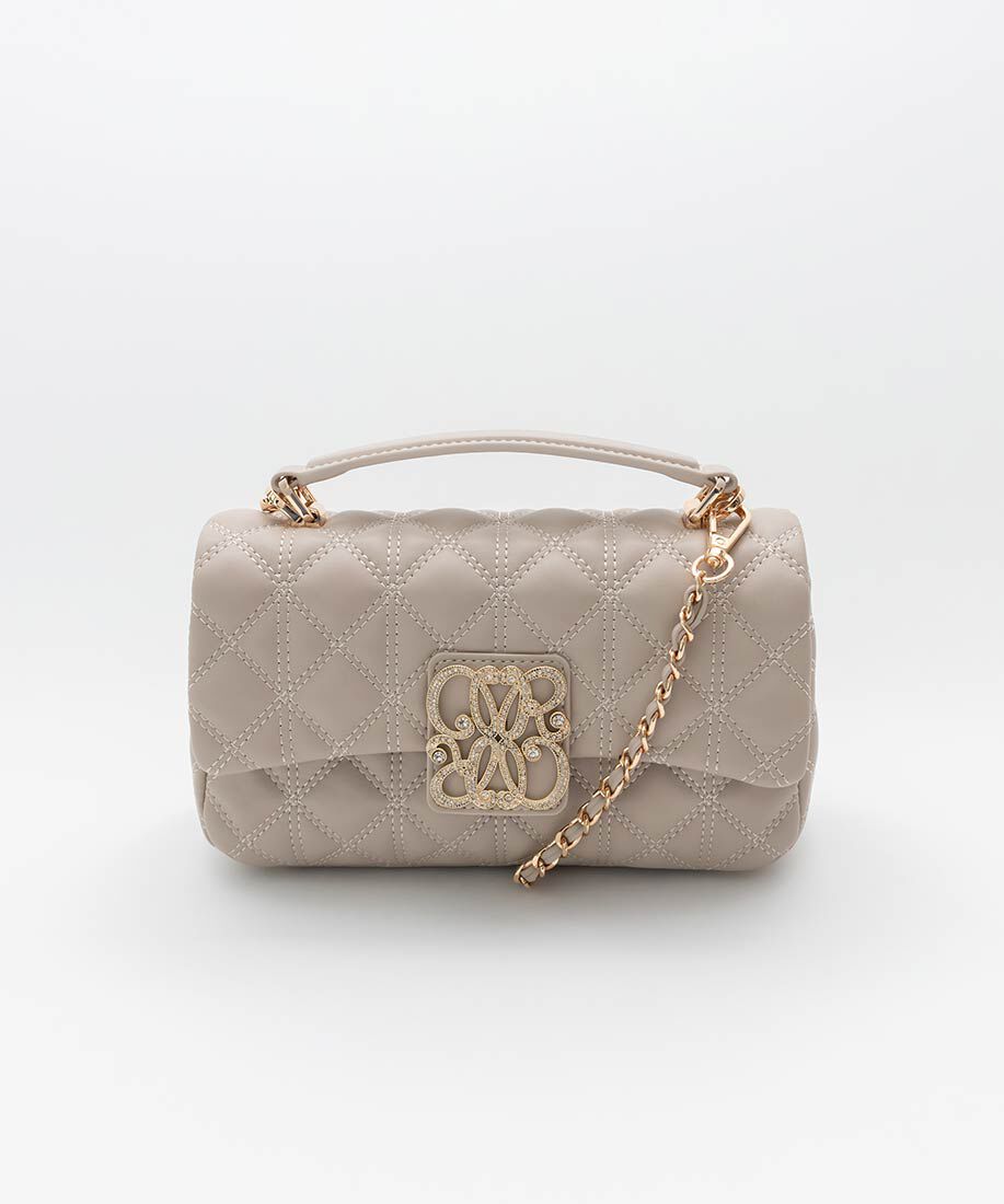  「2WAY モノグラムビジューキルティングバック」|ショルダー・メッセンジャー|