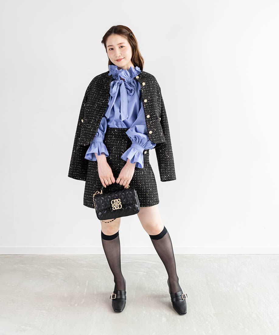  「2WAY モノグラムビジューキルティングバック」|ショルダー・メッセンジャー|