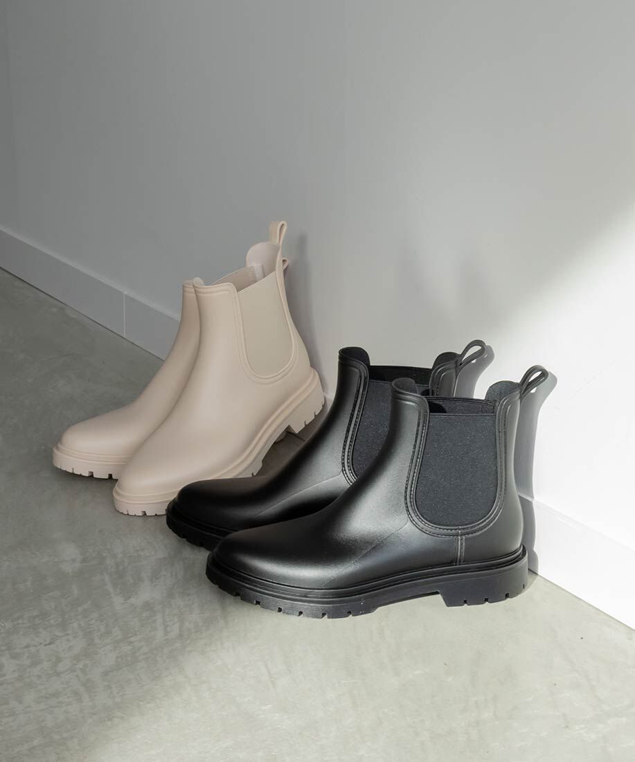  「サイドゴアレインブーツ」|レインシューズ|