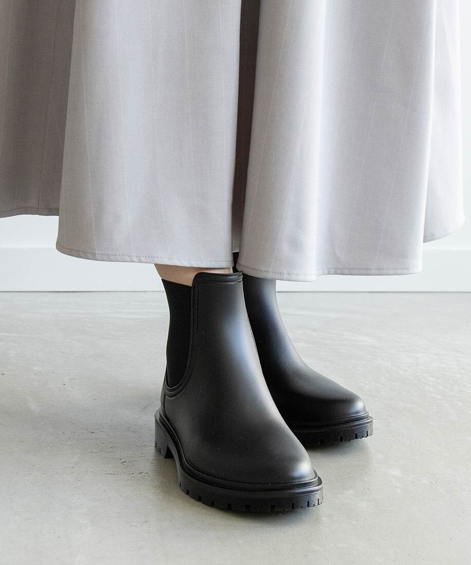  「サイドゴアレインブーツ」|レインシューズ|