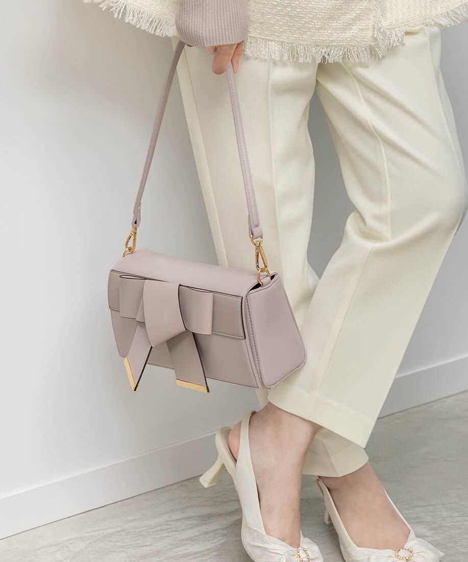  「2WAY リボンベルトショルダーバッグ」|ショルダー・メッセンジャー|