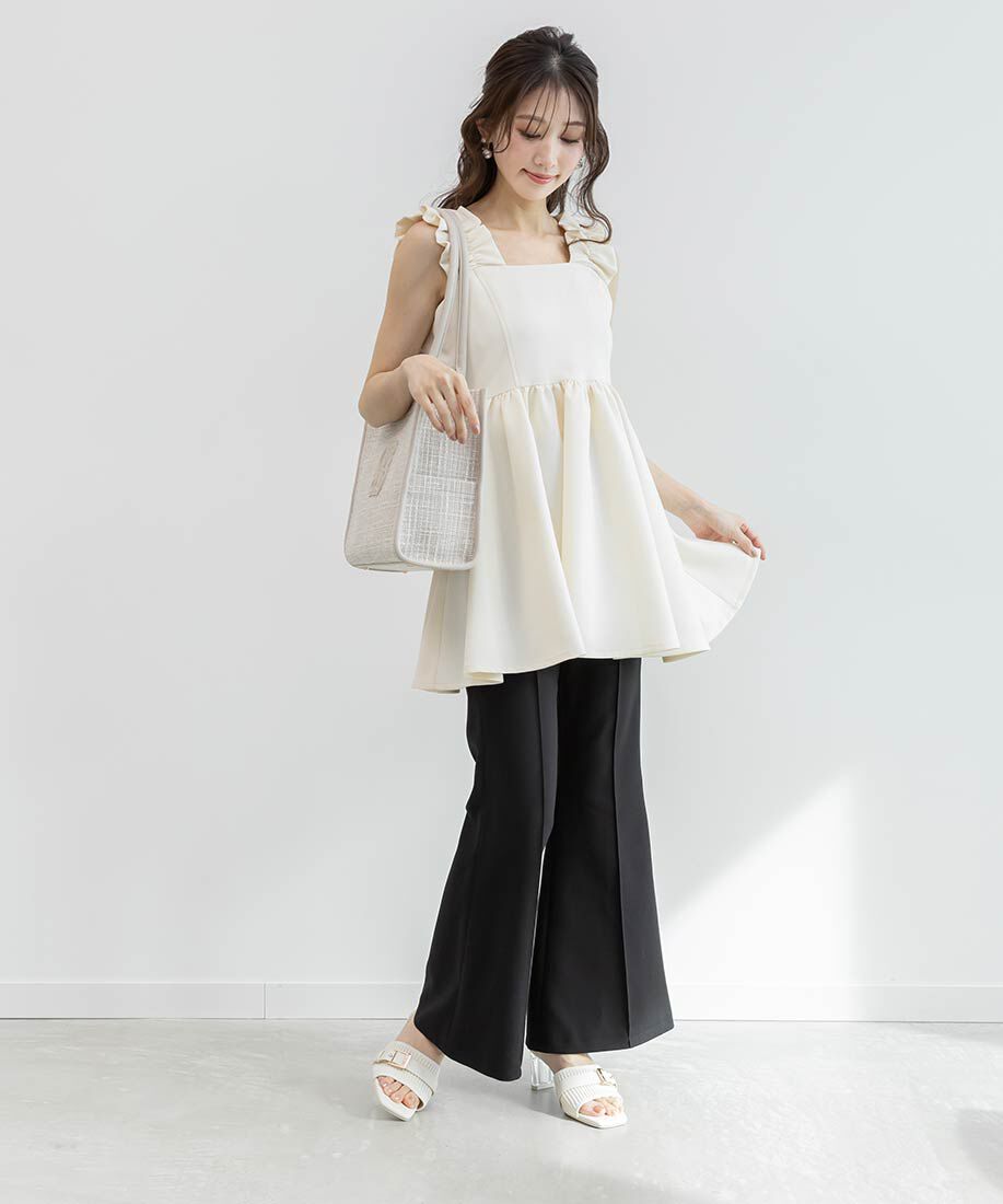  「【A4対応】モノグラムデザイントートバッグ」|トートバッグ|