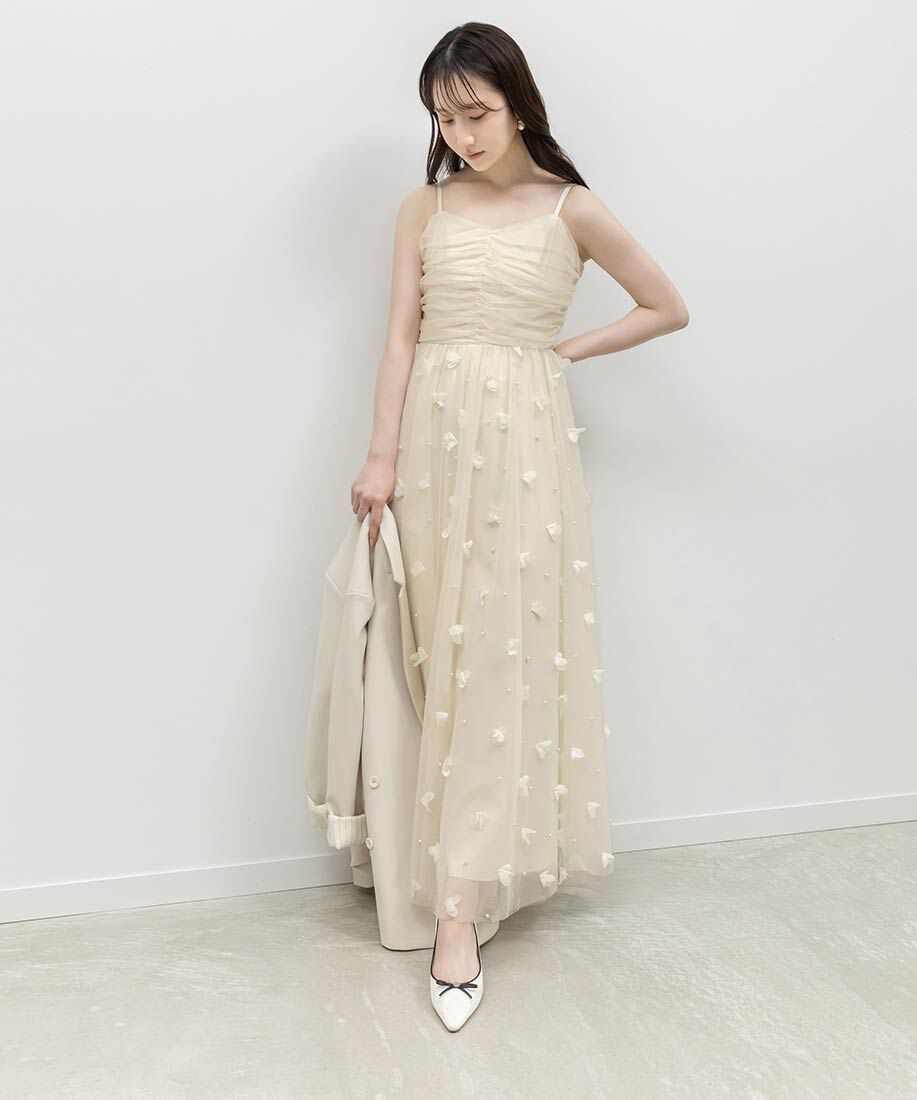  「モノグラムパーツリボンパンプス」|パンプス|