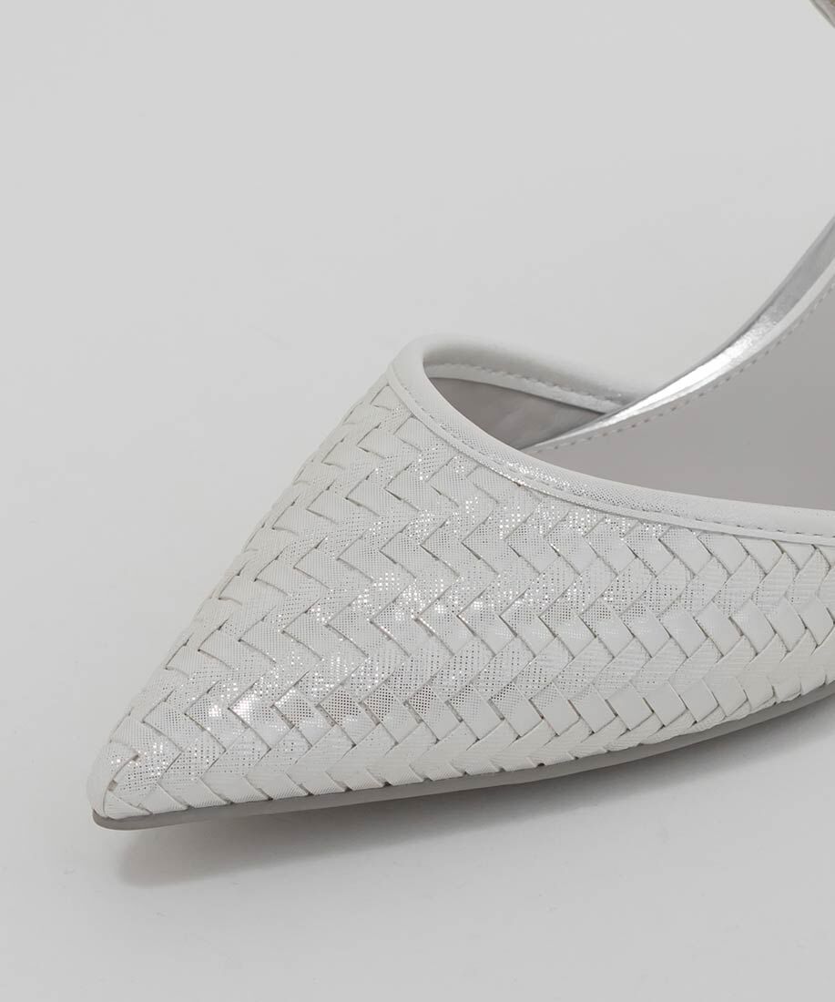  「ブレードデザインアンクルストラップパンプス」|パンプス|