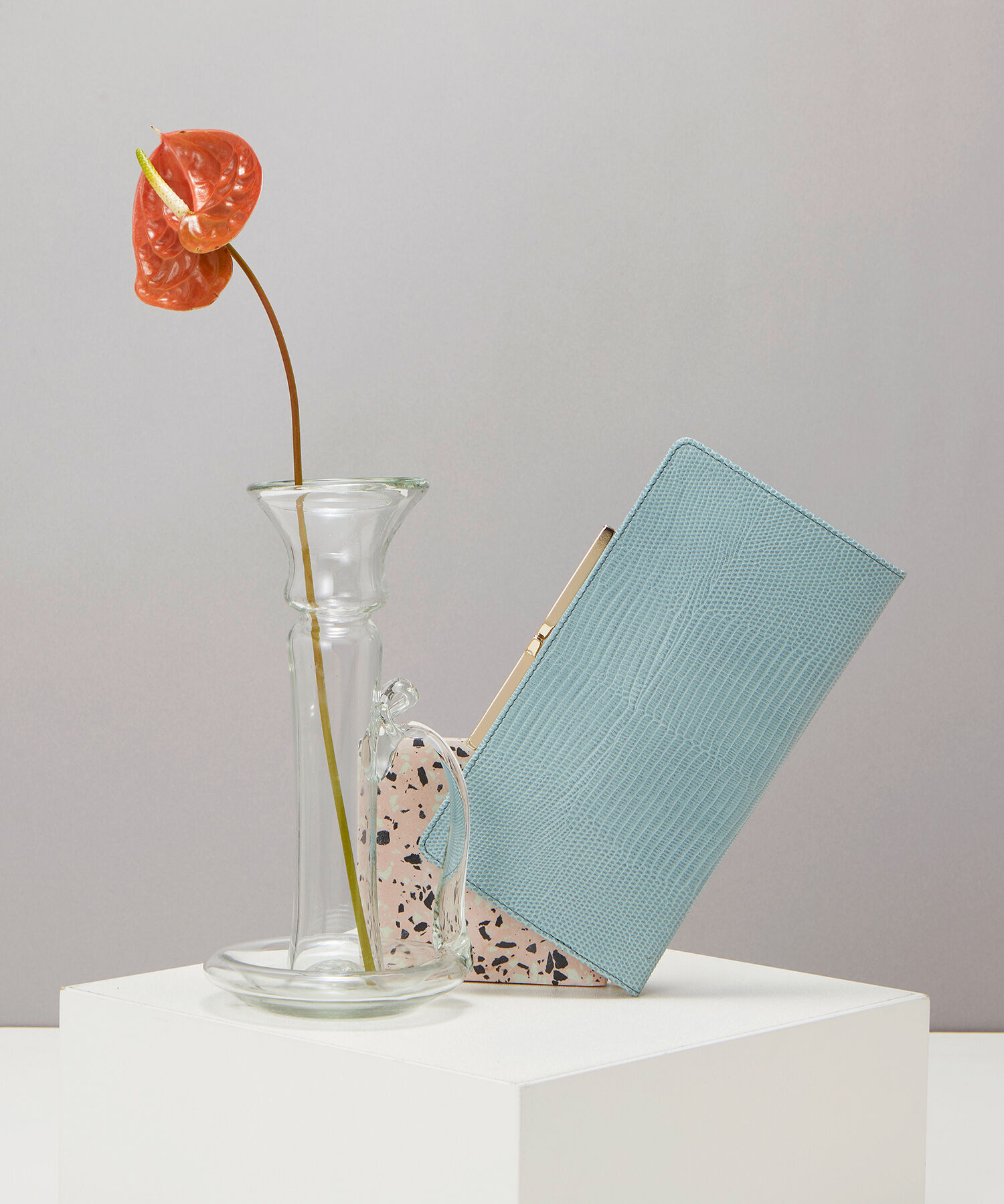 TOPKAPI 「LUCIA[ルチア]イタリアンレザー・リザード型押し・がま口長財布」|財布|