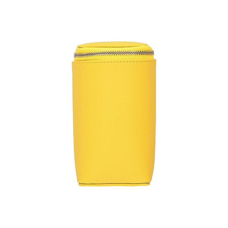 DELFONICS「リンバー ボックスケースM」|ポーチ|ライトイエロー
