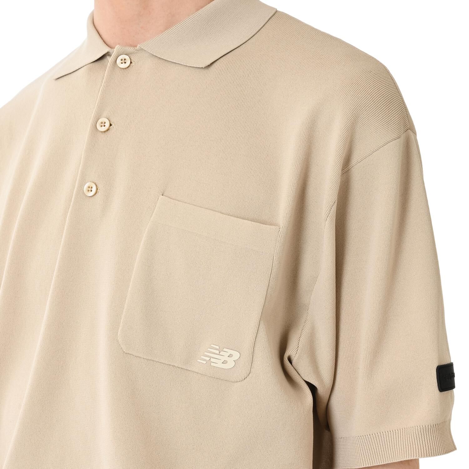 NEW BALANCE 「【NEW BALANCEｳｪｱ】M ﾆｯﾄﾎﾟﾛｼｬﾂ」|Tシャツ・カットソー|