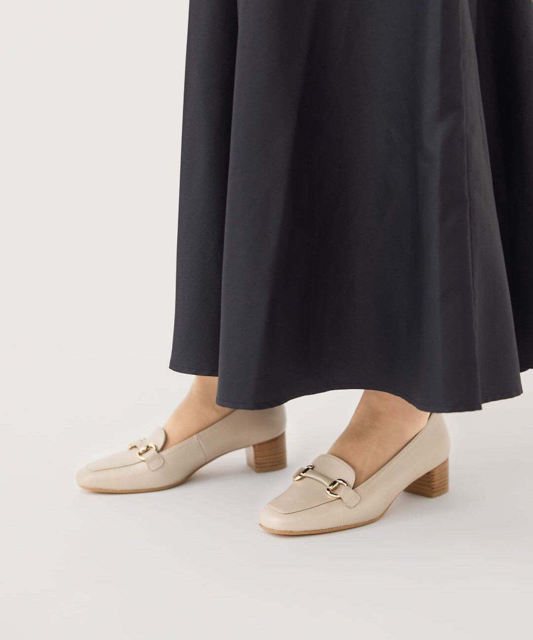 REGAL SHOES「REGAL 【新作】ビットローファーパンプス【ヒール40mm】　商品コード：F94RBJ」|パンプス|