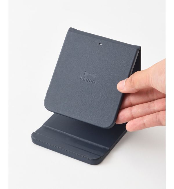 BRUNO「ワイヤレスチャージャー 折りたたみスタンド」|電化製品|