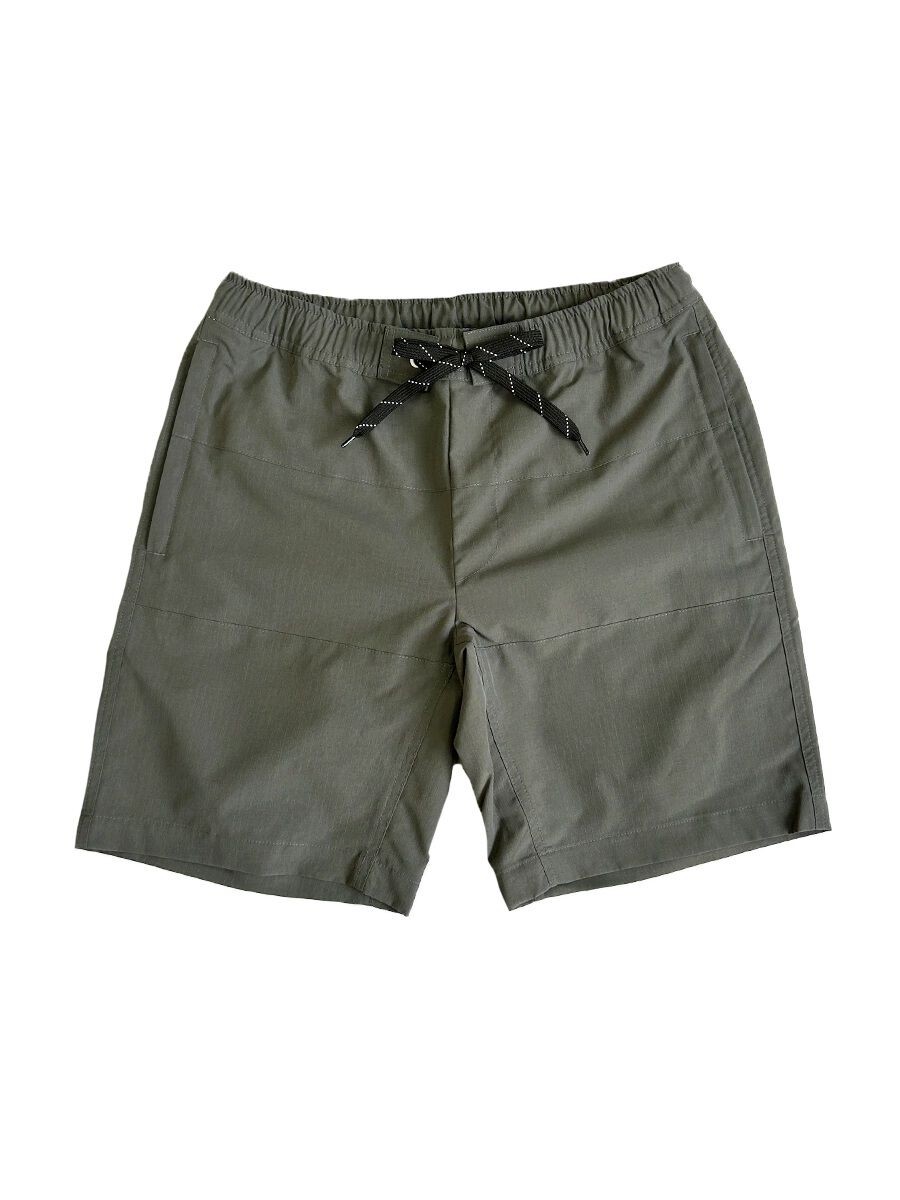 Riberce「【新作】無地レギュラー丈メンズサーフパンツ」|スポーツ|グレー