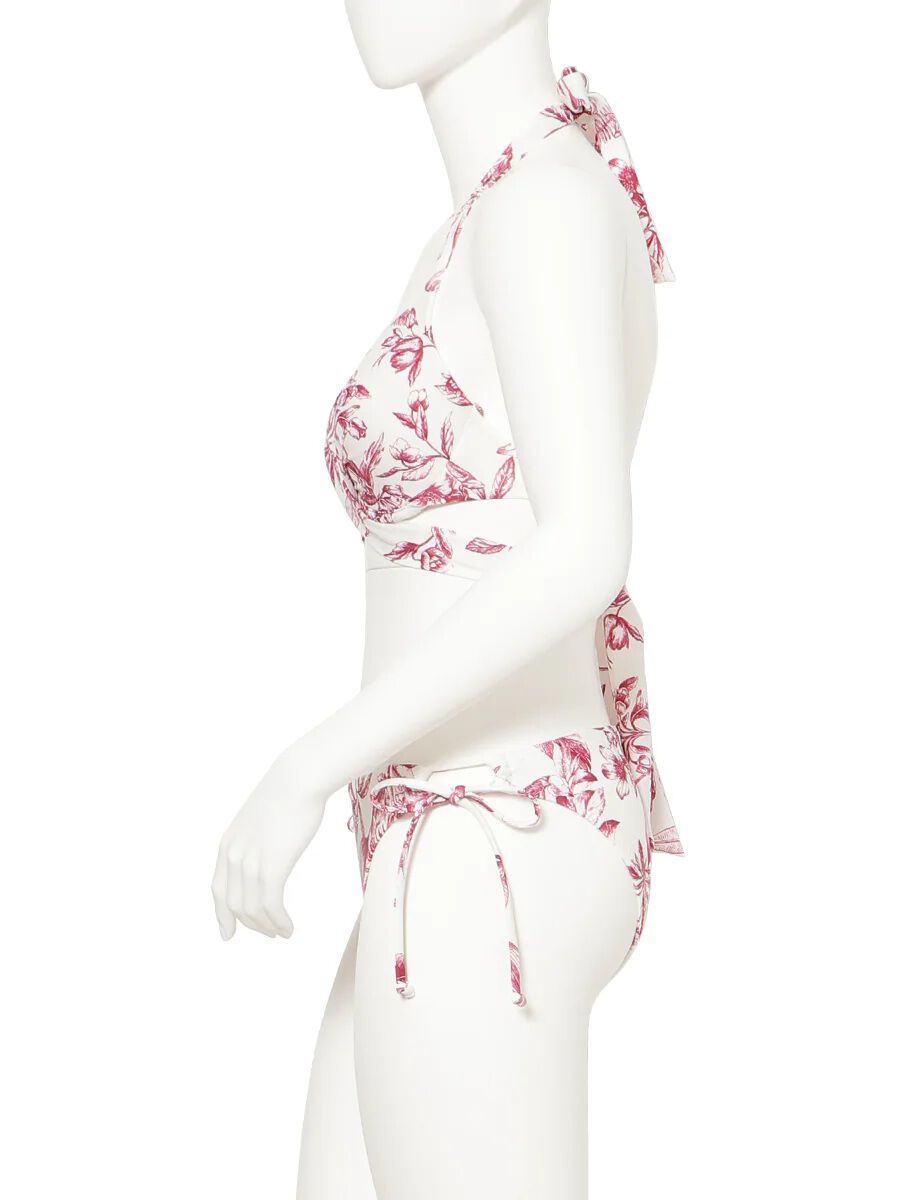 PEAK&PINE「【新作水着】ハーバルボタニカル柄クロッシーワイヤービキニ」|ビキニ|