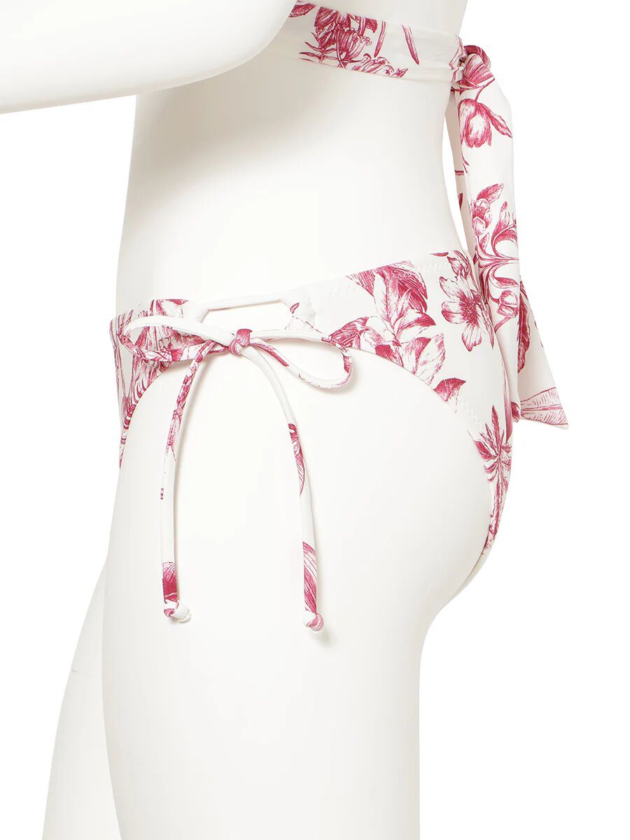 PEAK&PINE「【新作水着】ハーバルボタニカル柄クロッシーワイヤービキニ」|ビキニ|