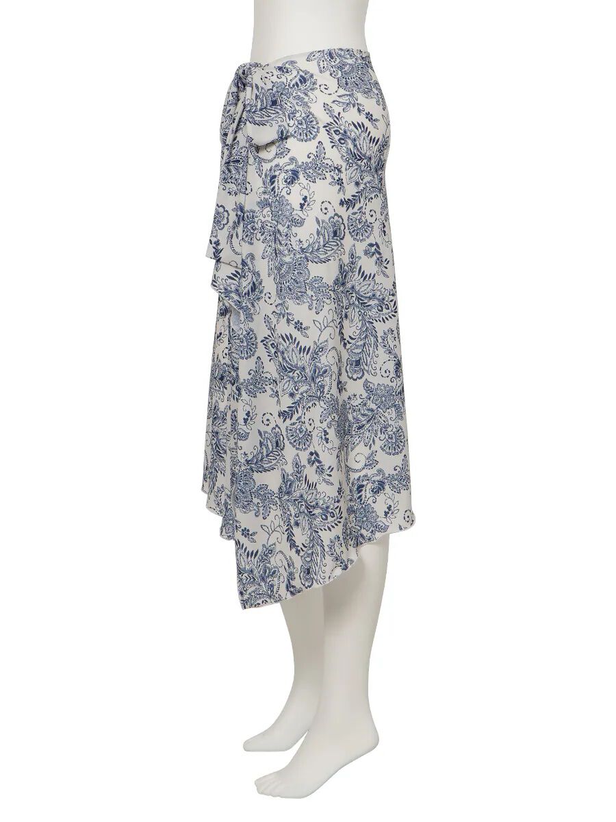 Riberce「【新作リゾートウェア】ソフトエスニック柄サロート/パレオ」|ショーツ|