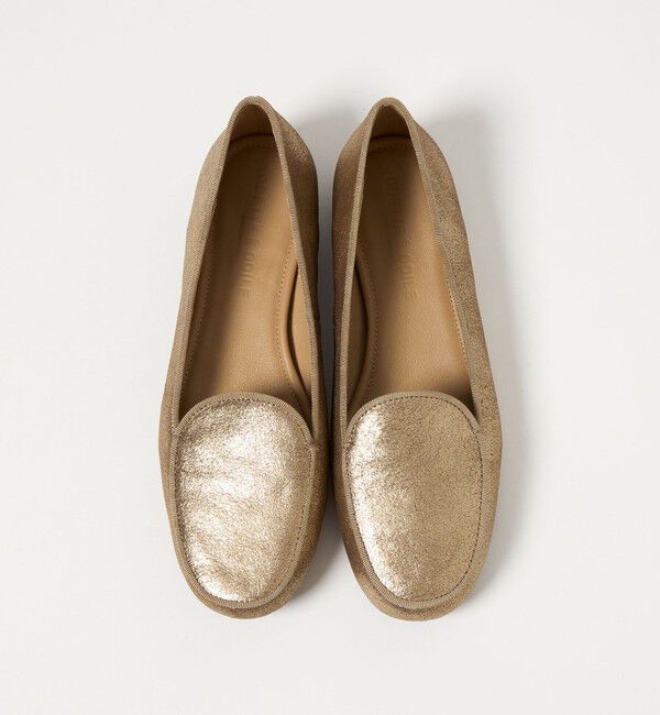 ODETTE E ODILE「ラウンドモカ フラット15&uarr;」|モカシン|