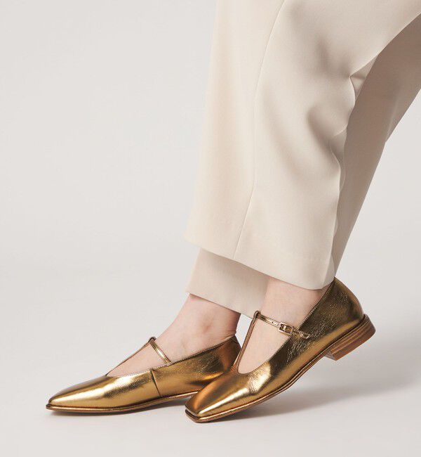 ODETTE E ODILE「ワイドスクエア Tストラップ フラット20&uarr;」|パンプス|