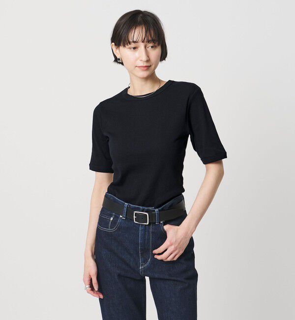 UNITED ARROWS「【別注】＜Hanes＞2PACK リブ Tシャツ」|Tシャツ・カットソー|