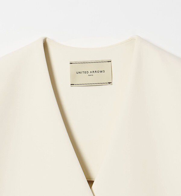 UNITED ARROWS「SPONGY バックフレア ベスト」|ベスト・ジレ|