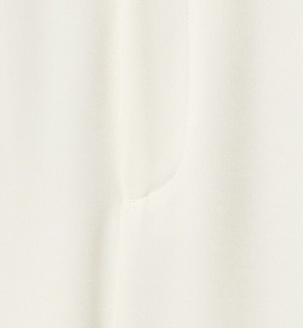 UNITED ARROWS「P 2タック ワイドパンツ WHITE ‐ウォッシャブル‐」|スラックス|