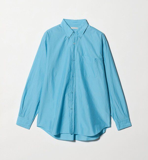 UNITED ARROWS「ヨネザワ シルクポプリン ボタンダウン シャツ「 SLOW &　」」|シャツ・ブラウス|