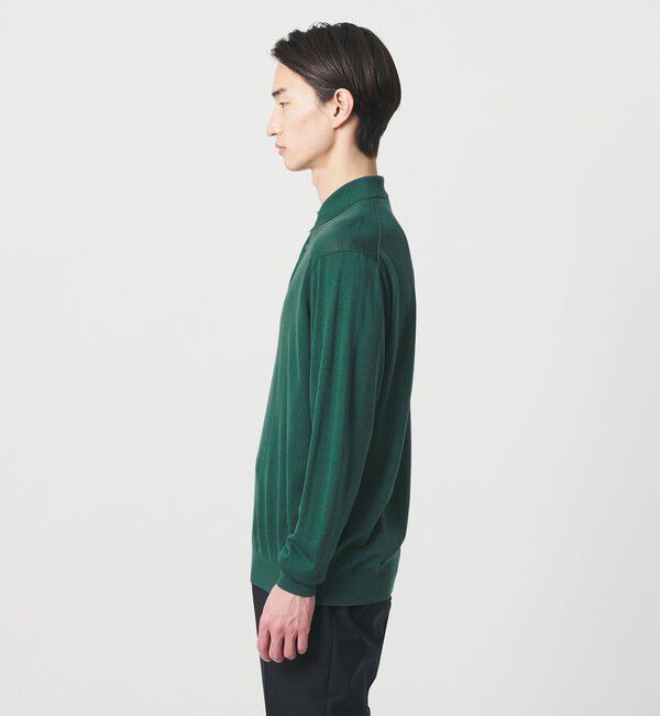 UNITED ARROWS「＜SOVEREIGN＞ハイゲージ ニットポロシャツ」|ニット・セーター|