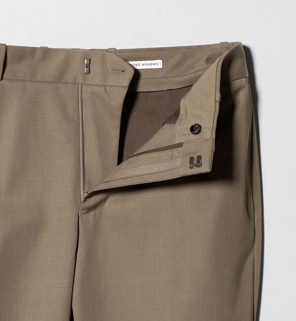 UNITED ARROWS「フォルムギャバジン モダン ストレート スラックス」|スラックス|