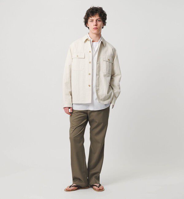 UNITED ARROWS「カリビアーナミルズ ポプリン レギュラーカラーシャツ」|シャツ・ブラウス|