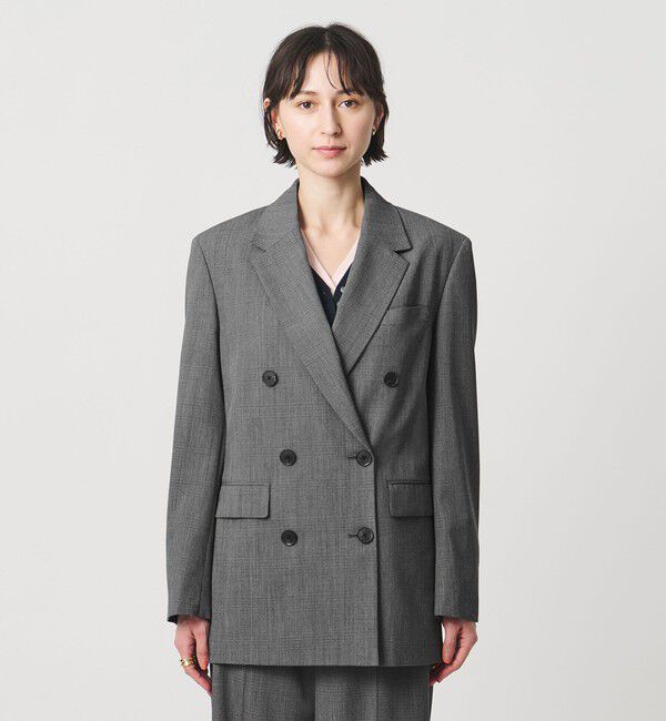 UNITED ARROWS「NALYA グレンチェック ジャケット」|テーラードジャケット|