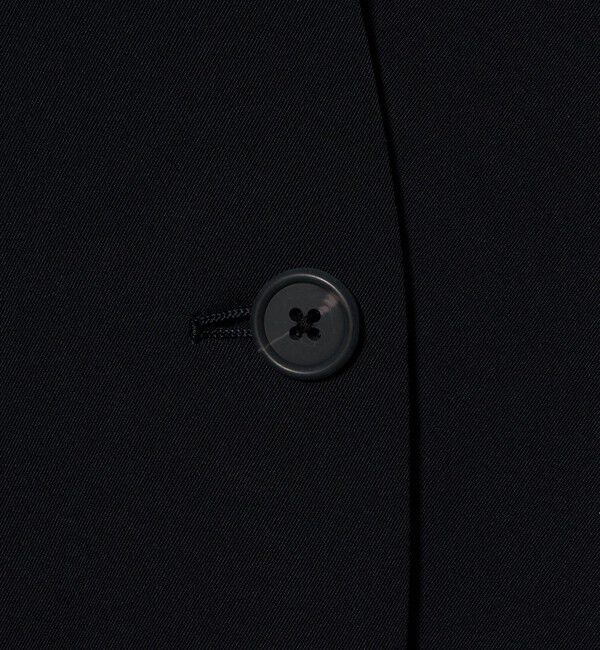 UNITED ARROWS「FEEL CLEAN Vノーカラー ジャケット ‐防しわ ストレッチ UVカット‐」|ノーカラージャケット|