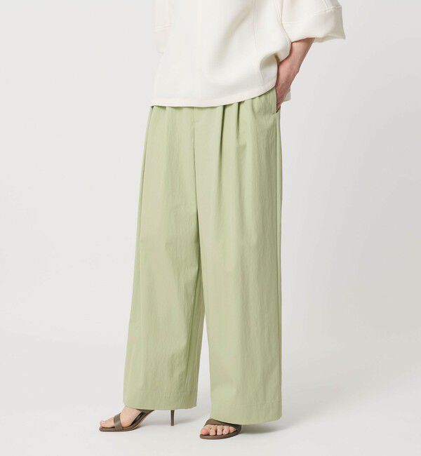 UNITED ARROWS「ツイル ダブルタック イージーパンツ」|チノ|