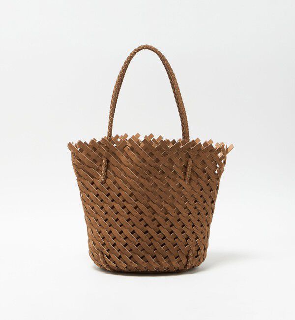 UNITED ARROWS「＜MARY AL TERNA＞KAGO バスケットバッグ」|かごバッグ|MD.BROWN