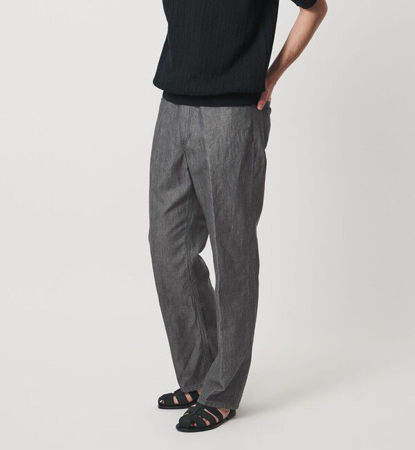 UNITED ARROWS「コットン/リネン キャンバス ブリーズ ファイブポケット パンツ」|その他|MD.GRAY