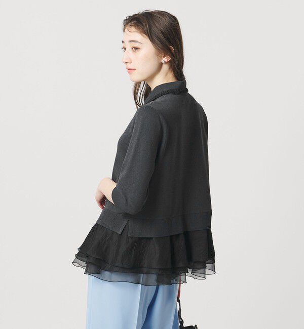 UNITED ARROWS「レディー ポロニット 」|カーディガン|