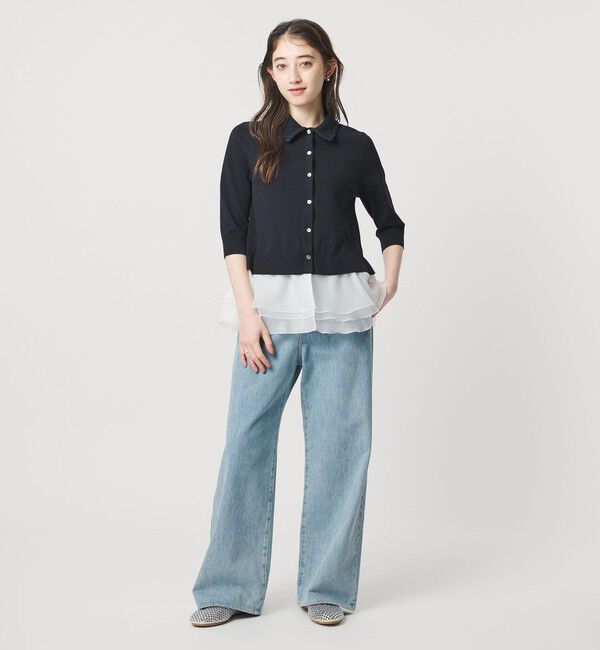 UNITED ARROWS「レディー ポロニット 」|カーディガン|