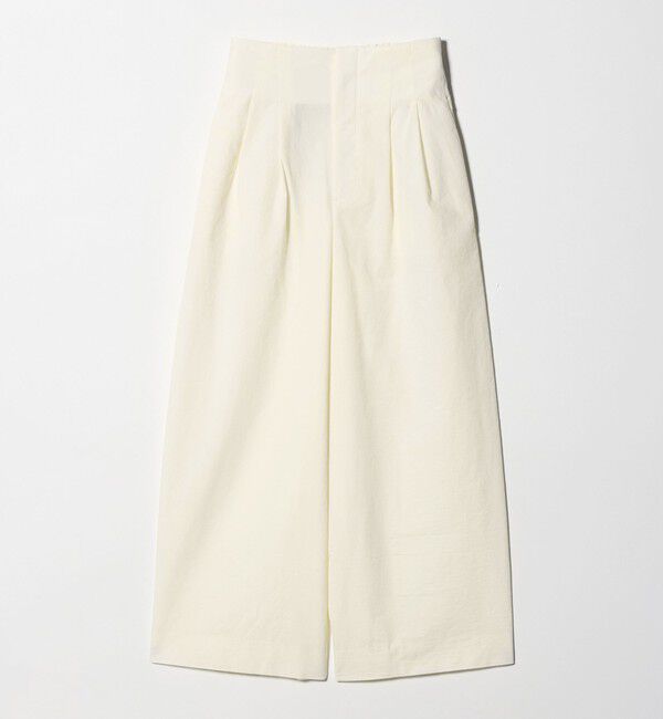 UNITED ARROWS「NALYA ワイドパンツ」|その他|OFF WHITE