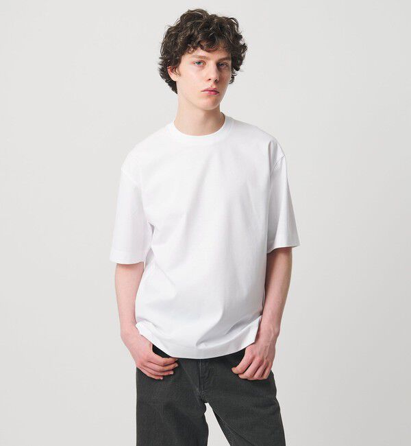 UNITED ARROWS「ポンチ Tシャツ デオドラント  抗菌防臭 接触冷感」|Tシャツ・カットソー|