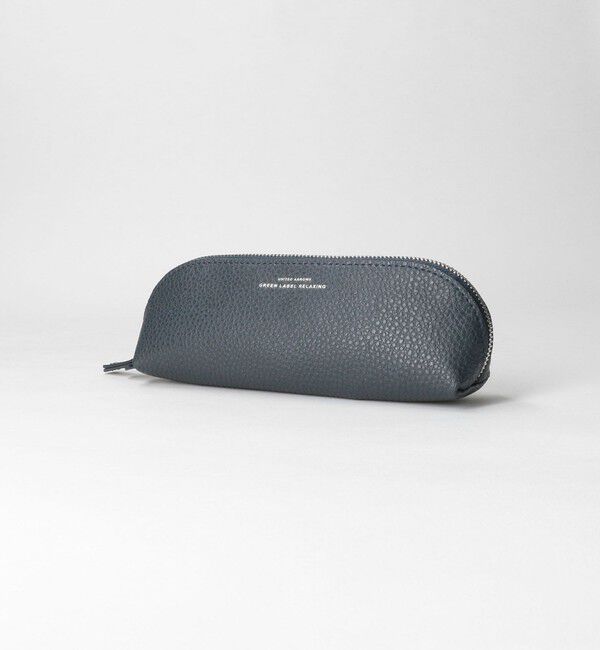 UNITED ARROWS green label relaxing「シボ レザーライク ペンケース」|ステーショナリー|