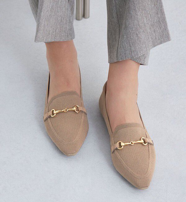 UNITED ARROWS green label relaxing「ウェルネス ニット ローファー 撥水・ウォッシャブル」|パンプス|MOCA