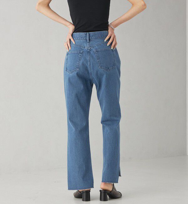 EMMEL REFINES「＜EMMEL REFINES＞EM カットオフ スキニー デニムパンツ」|デニム|