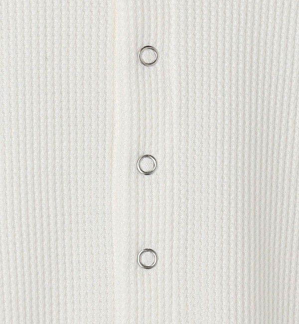 UNITED ARROWS green label relaxing「＜at ease＞ヘンリーネック ワッフル プルオーバー カットソー」|Tシャツ・カットソー|