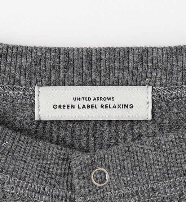 UNITED ARROWS green label relaxing「＜at ease＞ヘンリーネック ワッフル プルオーバー カットソー」|Tシャツ・カットソー|