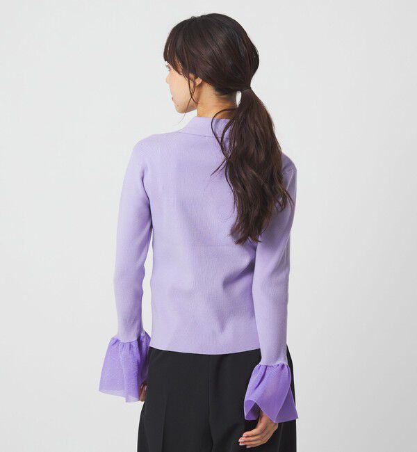 EMMEL REFINES「＜EMMEL REFINES＞EM HW マルチボタン ソデボリューム ニット」|ニット・セーター|