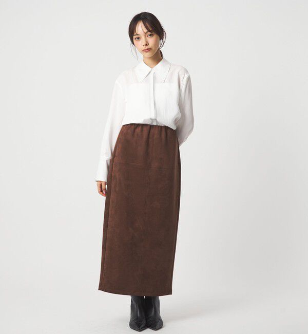 EMMEL REFINES「＜EMMEL REFINES＞EM レイヤーヒヨク ステッチ シャツ」|シャツ・ブラウス|