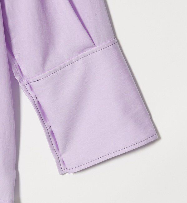 EMMEL REFINES「＜EMMEL REFINES＞EM レイヤーヒヨク ステッチ シャツ」|シャツ・ブラウス|