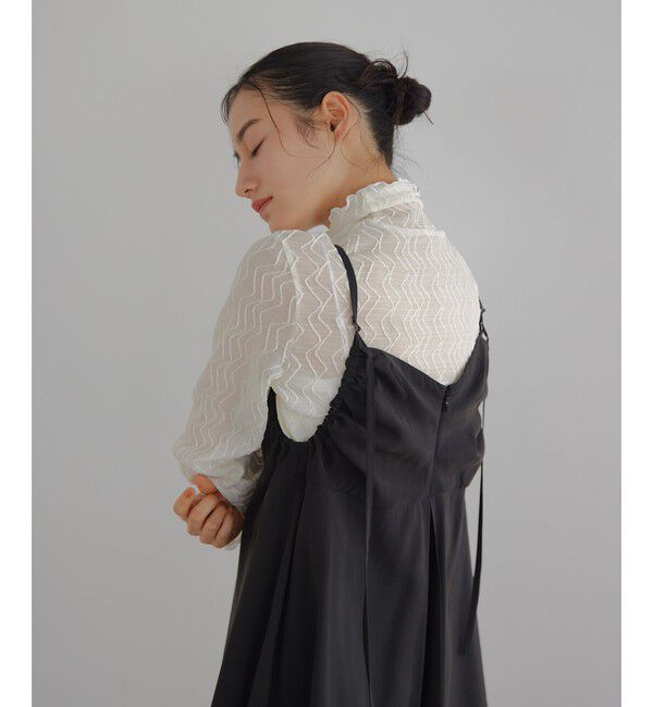 EMMEL REFINES「＜EMMEL REFINES＞EM レイヤード キャミ サロペット」|オールインワン|