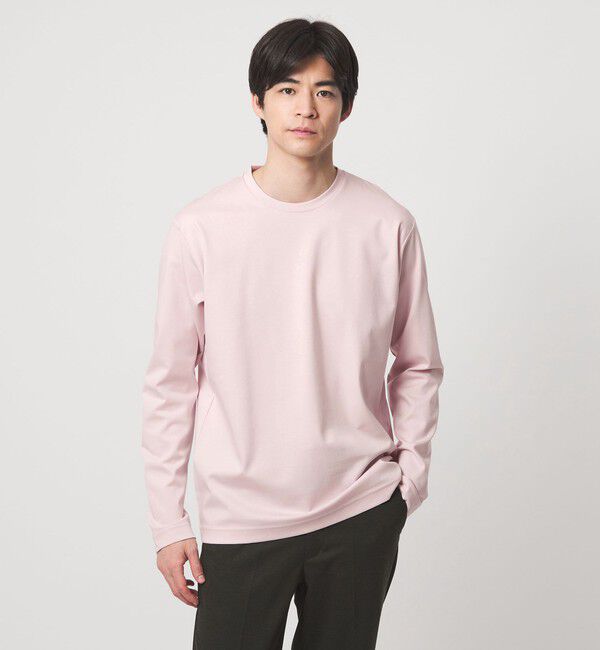 UNITED ARROWS green label relaxing「オーガニック コットン ポンチ クルーネック Tシャツ」|Tシャツ・カットソー|