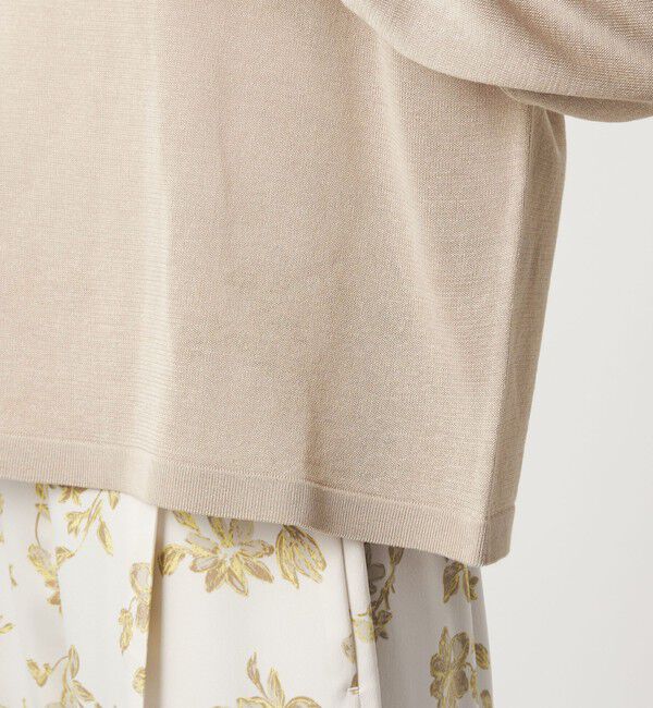 UNITED ARROWS green label relaxing「シャーリー ワイド プルオーバー ニット ウォッシャブル」|ニット・セーター|